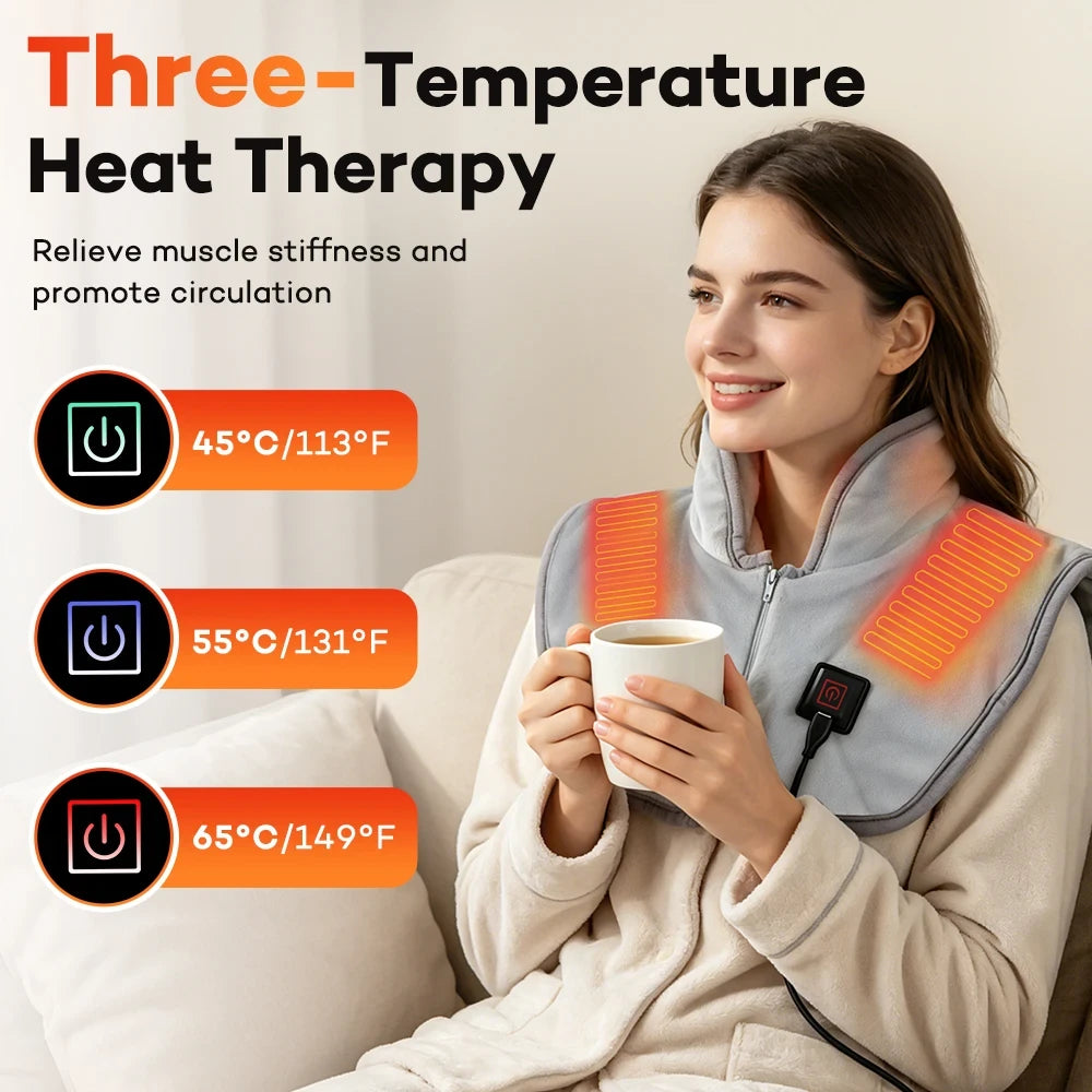 Upright Daily's Neck & Shoulder Heated Wrap